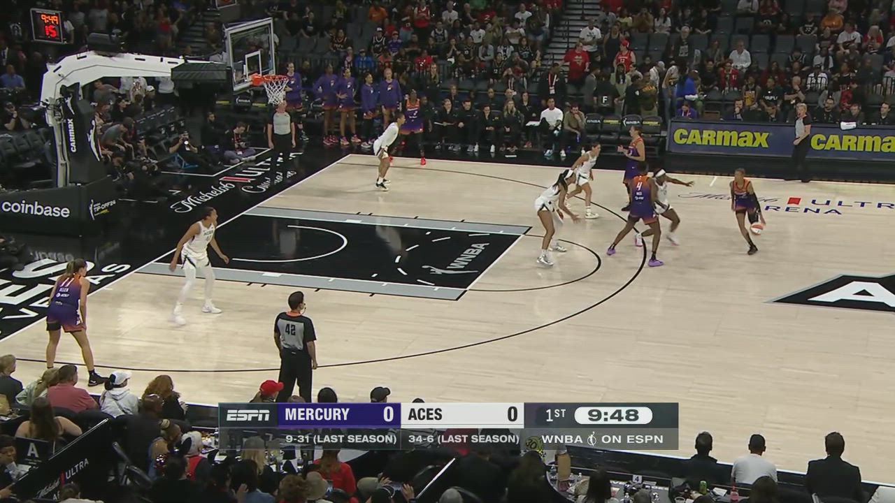 Phoenix Mercury Top Plays vs. Las Vegas Aces