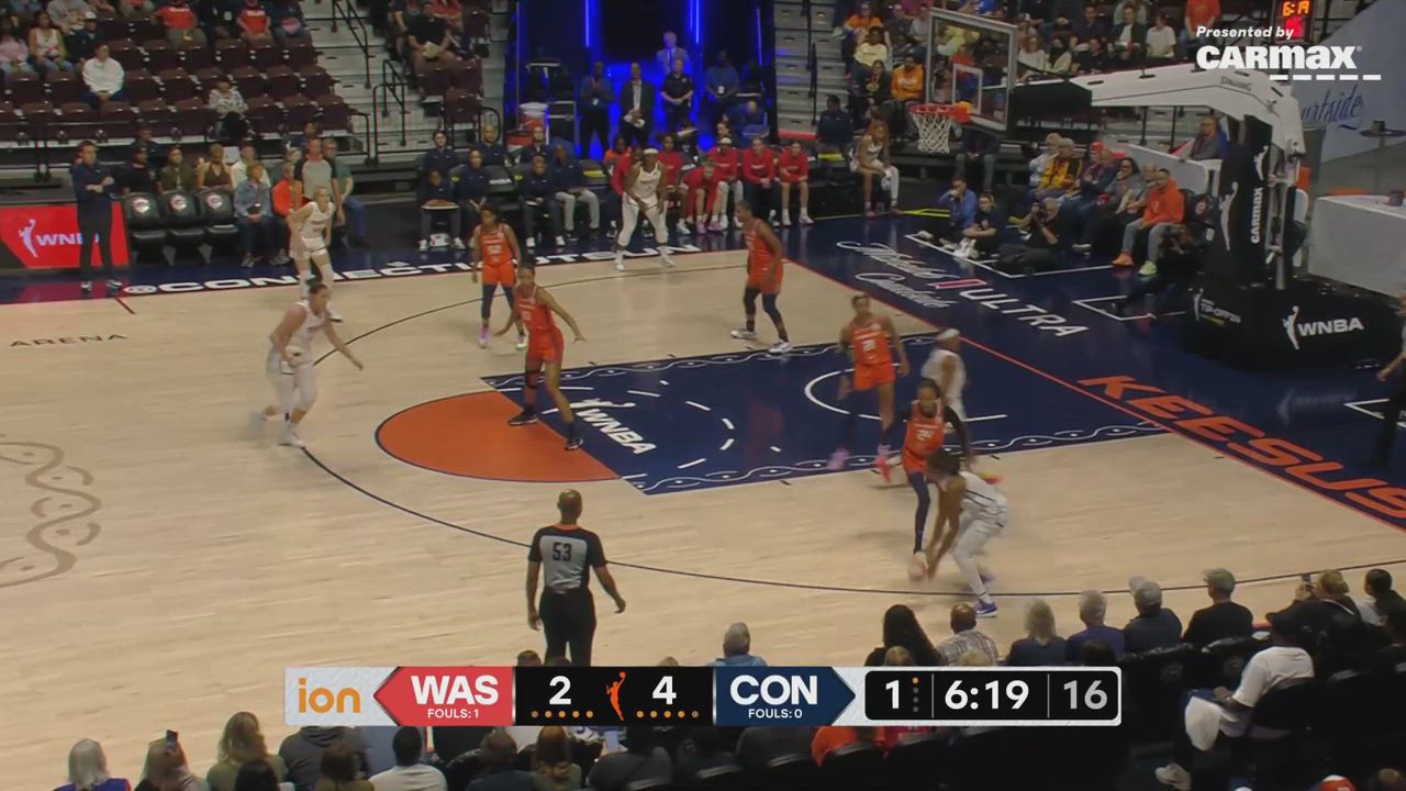 Karlie Samuelson with 18 Points vs. Connecticut Sun