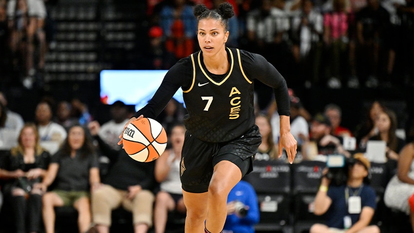 Las Vegas Aces’ Alysha Clark Named 2023 Kia WNBA Sixth Player of the Year