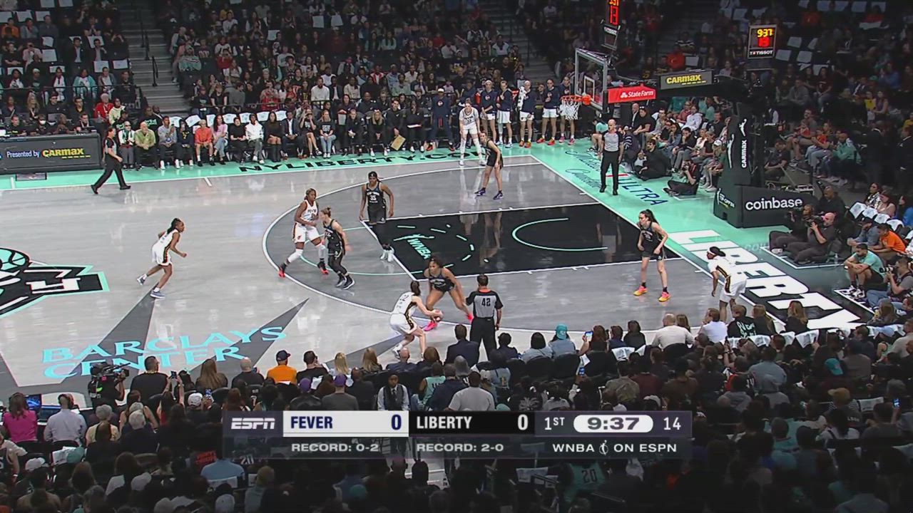 Kelsey Mitchell with 17 Points vs. New York Liberty