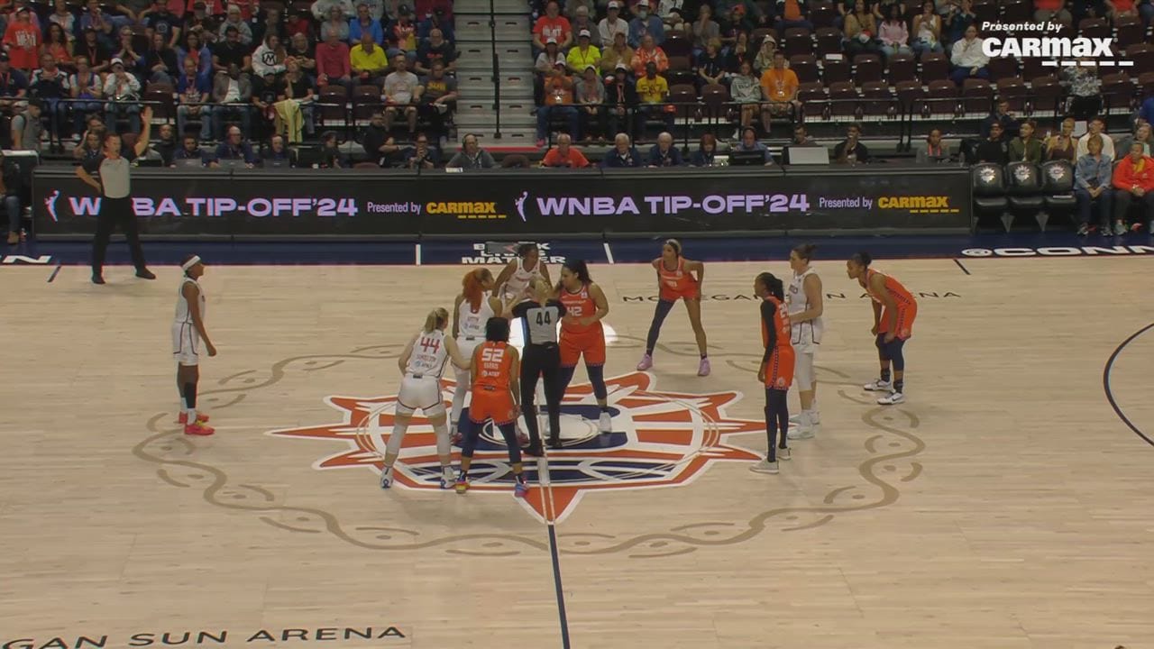 Connecticut Sun vs. Washington Mystics - Game Highlights