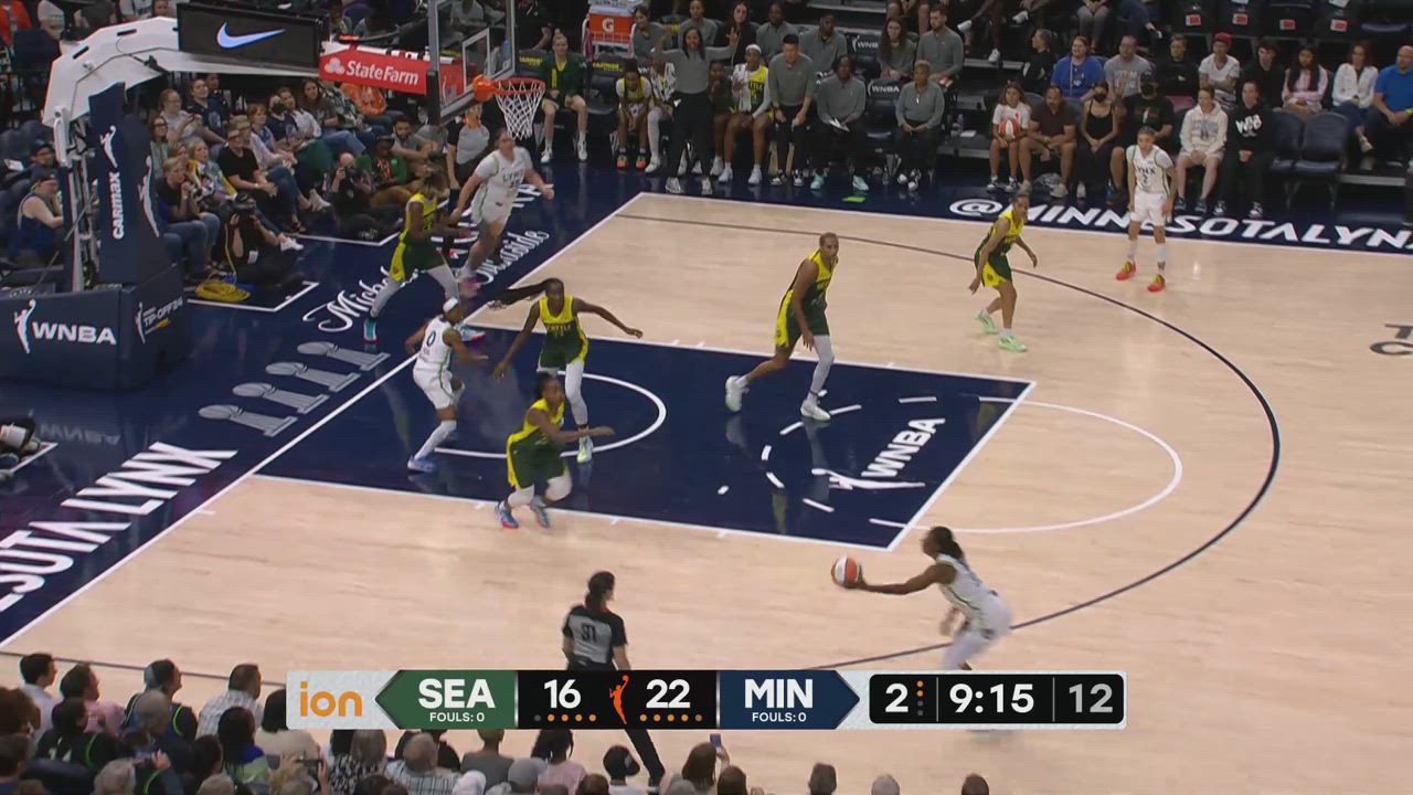 Minnesota Lynx Top Plays vs. Seattle Storm