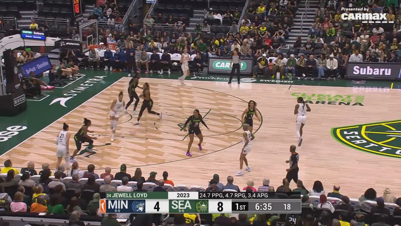 Napheesa Collier Posts 20 points &amp; 12 rebounds vs. Seattle Storm