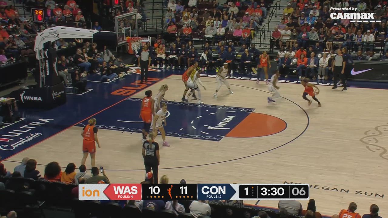 DiJonai Carrington with 21 Points vs. Washington Mystics