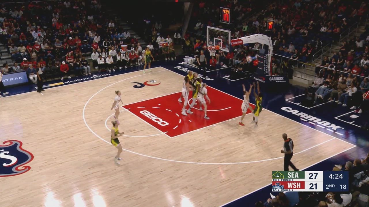 Jewell Loyd with 24 Points vs. Washington Mystics