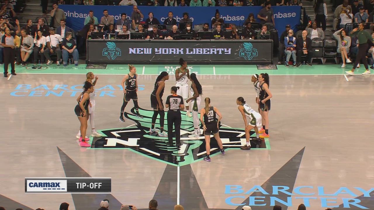 New York Liberty vs. Seattle Storm - Game Highlights