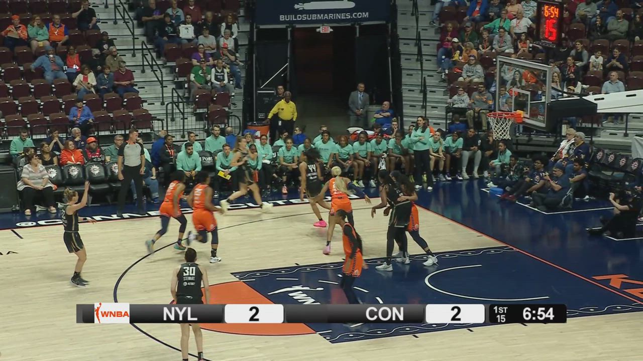 New York Liberty Top Plays vs. Connecticut Sun