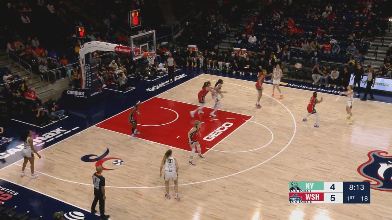 Jonquel Jones with 25 Points vs. Washington Mystics