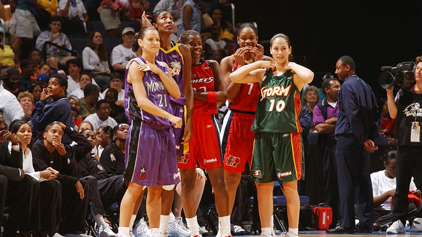 WNBA Continues Celebration Of Landmark 25th Season, Names Greatest Players In League History, "The W25"