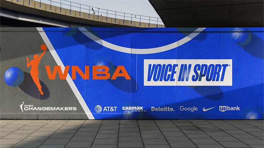 WNBA and the WNBA Changemakers Collective Team Up with Digital Community Platform VOICEINSPORT to Keep Girls in the Game