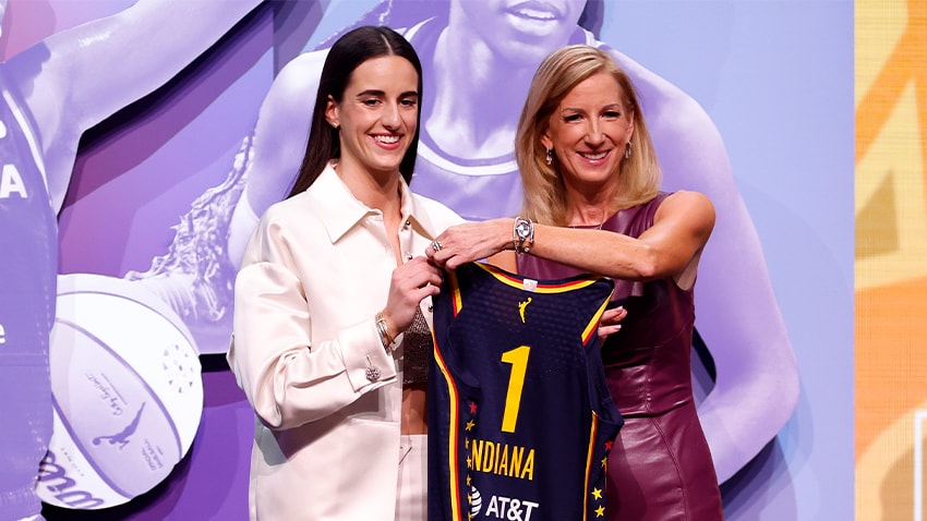 Indiana Fever Selects Caitlin Clark with First Overall Pick in WNBA Draft 2024 Presented by State Farm®